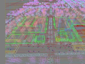 city shopping mall 061 3D Model