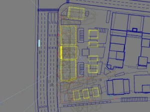 city shopping mall 062 3D Model