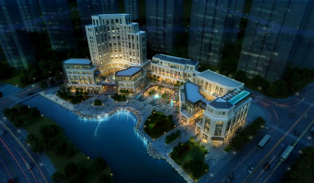 city shopping mall 065 3Dモデル .c4d .max .obj .3ds .fbx .stl .blend