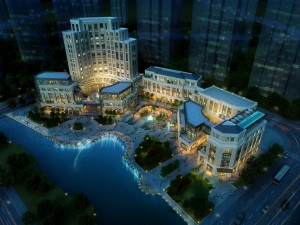 city shopping mall 065 3D Model