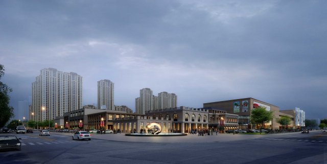 city shopping mall 066 3D Model .c4d .max .obj .3ds .fbx .stl .blend 