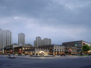 city shopping mall 066 3D Model