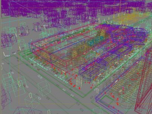 city shopping mall 066 3D Model