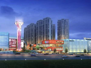 city shopping mall 068 3D Model