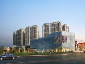 city shopping mall 068 3D Model