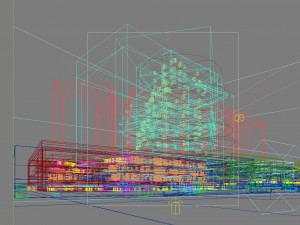 city shopping mall 068 3D 모델