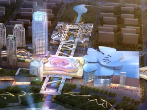 city shopping mall 069 3D Model
