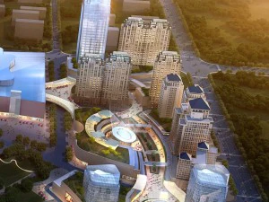 city shopping mall 069 3D Model