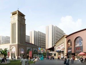 city shopping mall 070 Model 3D