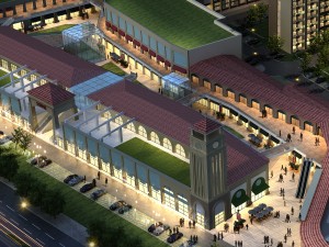 city shopping mall 070 Model 3D