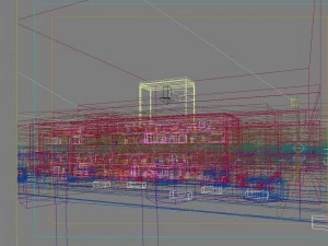 city shopping mall 071 3D Model