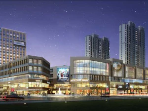 city shopping mall 071 3D Model