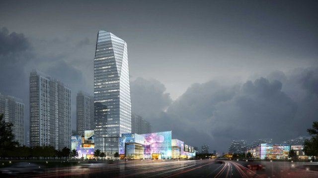 city shopping mall 073 Modello 3D .c4d .max .obj .3ds .fbx .stl .blend 