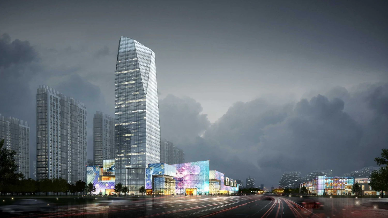 city shopping mall 073 3D Model .c4d .max .obj .3ds .fbx .stl .blend 
