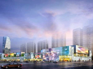 city shopping mall 073 3D Model