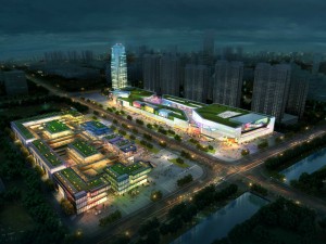 city shopping mall 073 Modello 3D