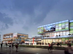 city shopping mall 073 3D Model