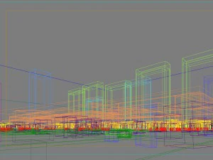 city shopping mall 073 3D Model