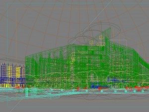 city shopping mall 074 3D Model