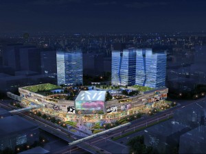 city shopping mall 075 3D Model