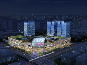 centro commerciale cittadino 075 Modello 3D