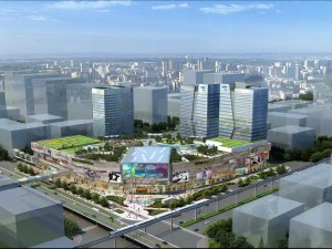 city shopping mall 075 3D Model
