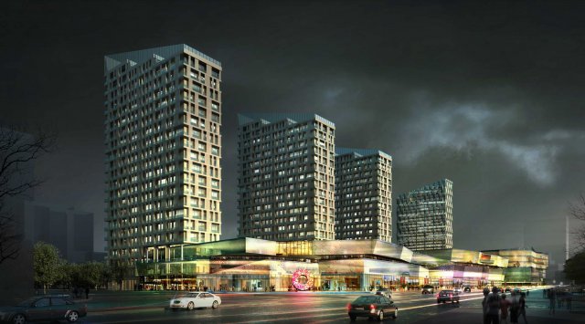 city shopping mall 076 3D Model .c4d .max .obj .3ds .fbx .stl .blend 