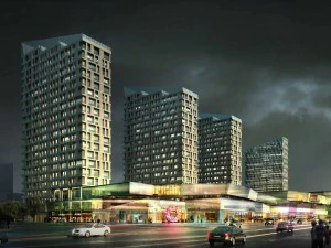 city shopping mall 076 3D Model