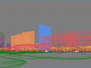 city shopping mall 076 3D Model