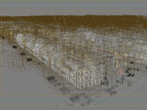 city shopping mall 077 3D Модель