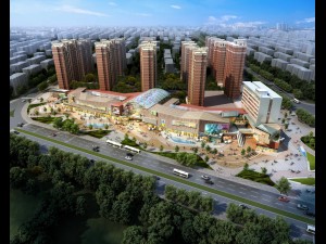 city shopping mall 078 3D 모델