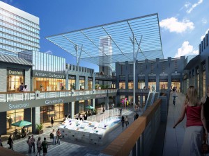 city shopping mall 080 3D Model