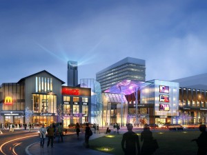 city shopping mall 080 3D Model