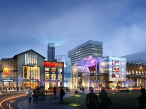 city shopping mall 080 3D Model