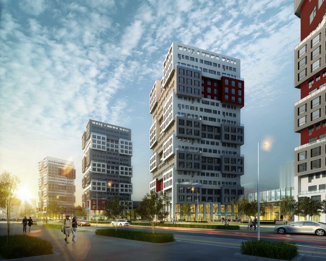 city shopping mall 081 3D Model .c4d .max .obj .3ds .fbx .stl .blend 
