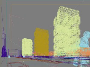 city shopping mall 081 3D Model