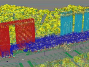city shopping mall 082 3D Model