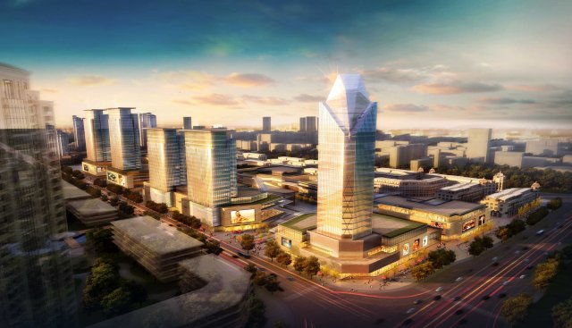 city shopping mall 083 3D Модель .c4d .max .obj .3ds .fbx .stl .blend 