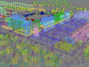 city shopping mall 083 3D Модель