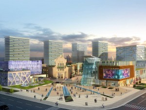 city shopping mall 084 Model 3D