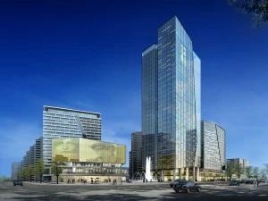 city shopping mall 085 3D Model