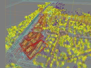 city shopping mall 085 3D Model