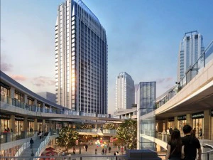 city shopping mall 086 3D Model