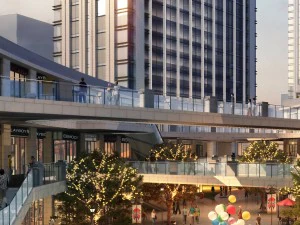 city shopping mall 086 3D Model