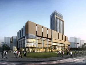 city shopping mall 086 3D Model