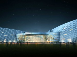 city shopping mall 088 Modello 3D