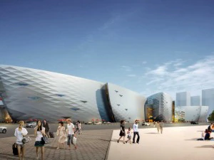 city shopping mall 088 3D Model