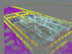 city shopping mall 088 Modello 3D