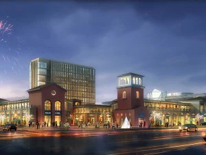 city shopping mall 091 3D Model