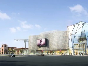 city shopping mall 091 3D Model